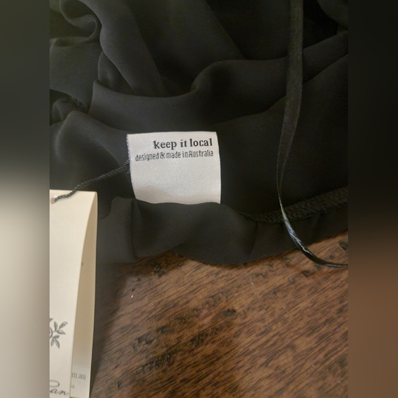 Womens Natasha Gan black haltneck dress - Picture 10 of 11